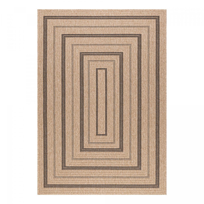 Tapis extérieur tissé kilim rectangle GEBI
