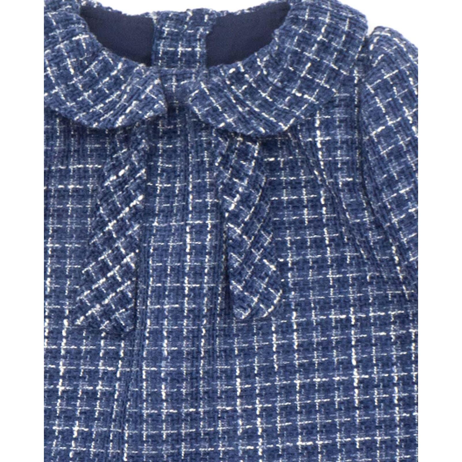 Vestido chanel lazada azul marino