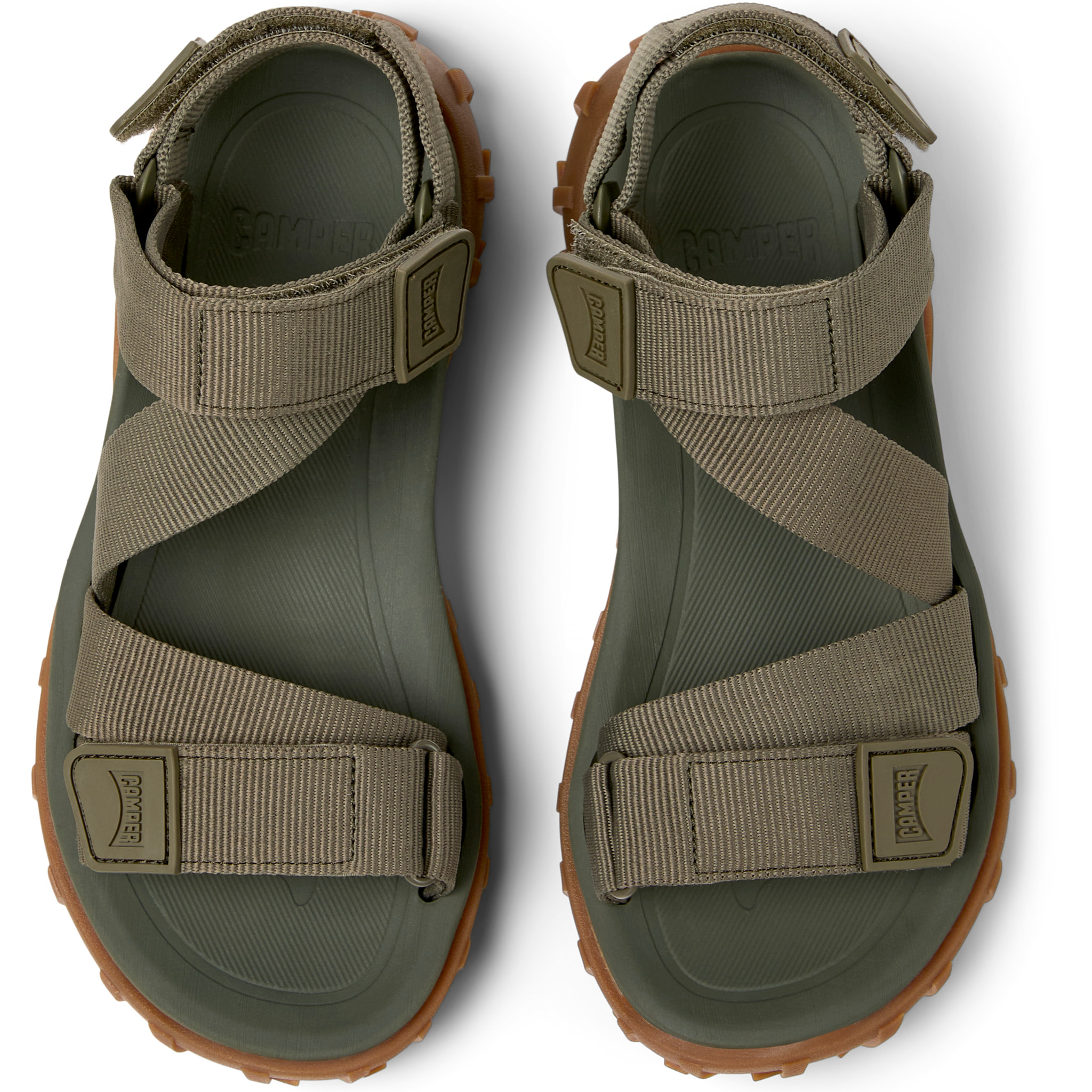 Sandali - CAMPER Drift Trail Sandal - Verde - Tessile tecnico