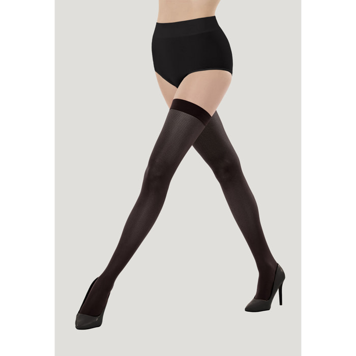 Autoreggenti Backseam Illusion Stay-up