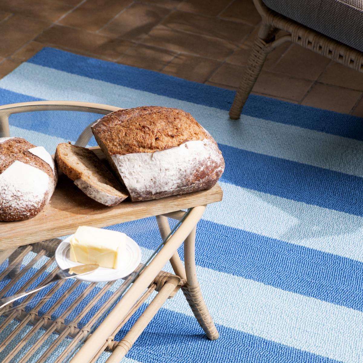 Tapis extérieur kilim fait main rectangle TEMPURA