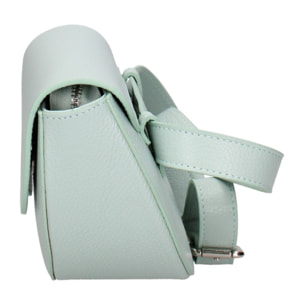 Marsupio da donna in vera pelle - Modello False - Made in Italy - 25.0 x 15.0 x 9.0 cm