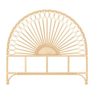 Tête de lit en rotin naturel 140 cm - Alan