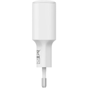 Chargeur USB C ESSENTIELB 20W blanc