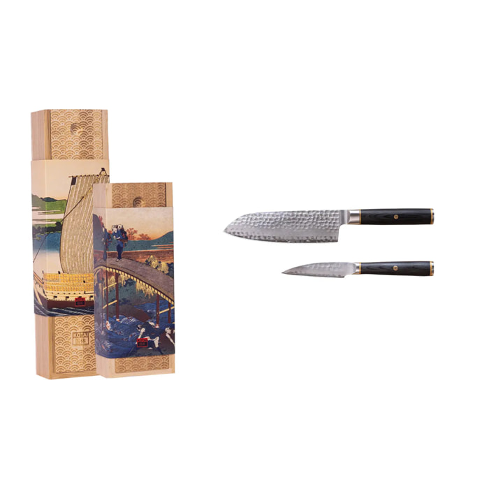 Set complet de Couteaux (2 pièces) - Collection Pakka San-Mai