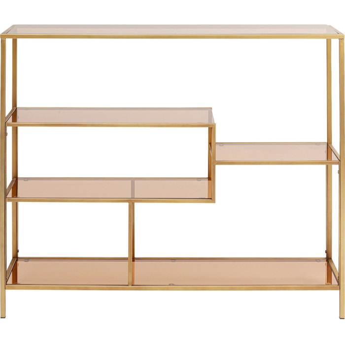 Étagère Loft dorée Kare Design