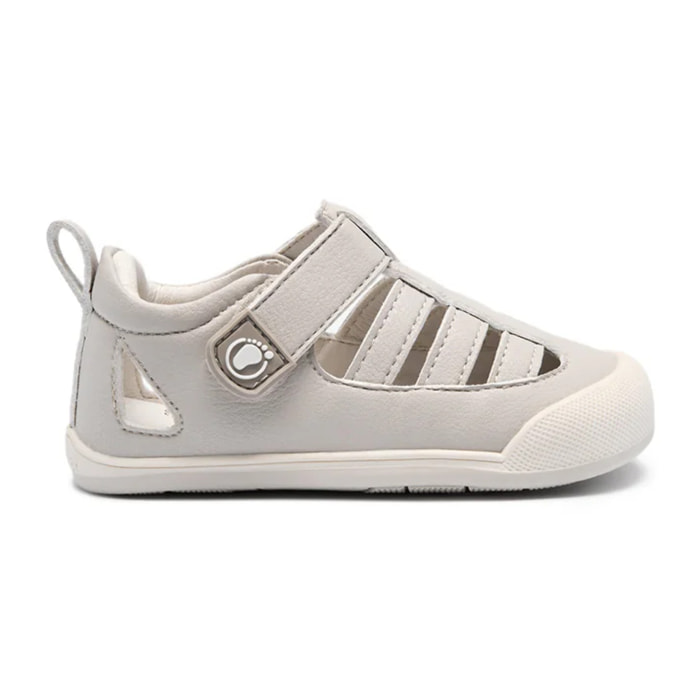 Sandali per bambini Respectable a punta chiusa, colore beige