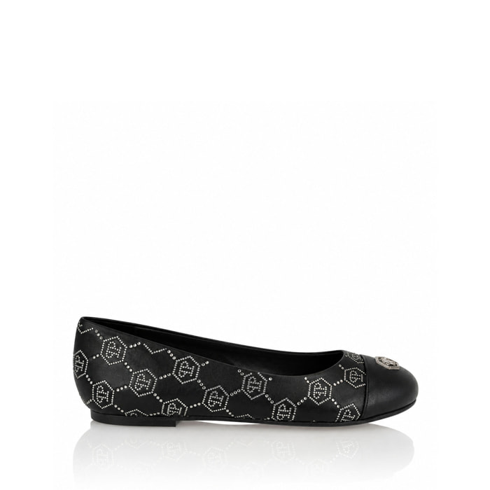 PHILIPP PLEIN Ballerine MONOGRAM