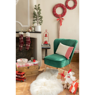 J-Line cache-pot Rond - céramique - blanc - small - 2 pièces - Ø 18 cm