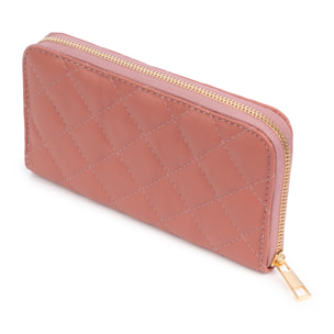 Andali cartera mujer. Piel auténtica acabado Sauvage acolchado.