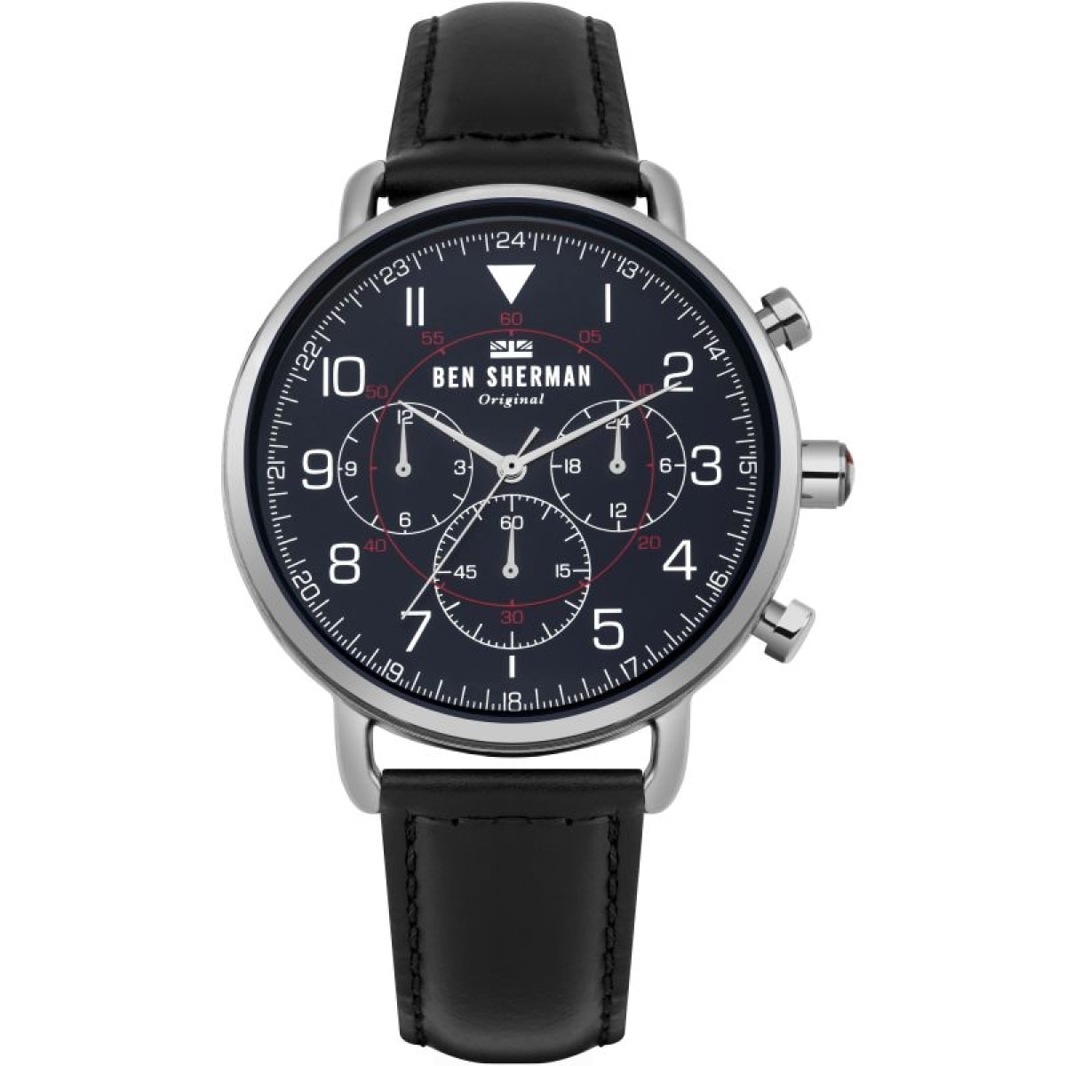 Reloj Ben Sherman WB068UB Hombre Analogico Cuarzo con Correa de Piel