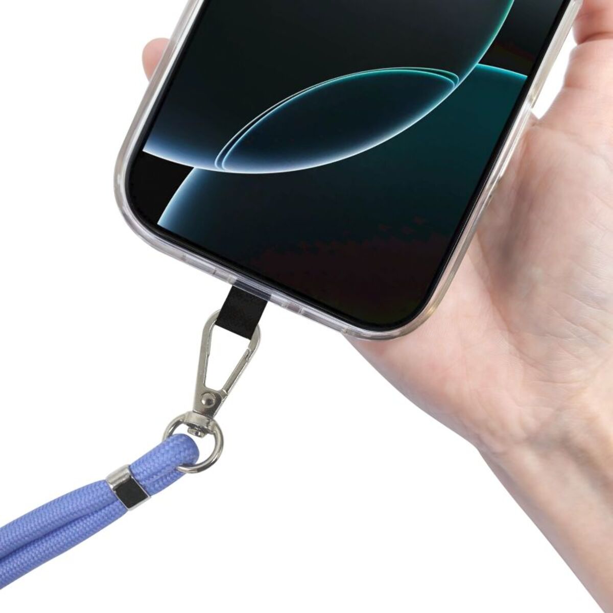 Cordon téléphone ESSENTIELB Amovible Violet doux