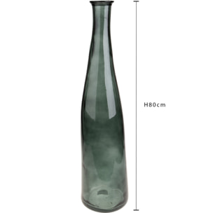 Vaso Blues 80 Cm - Pezzi 1 - 20X80X20cm - Colore: Verde - Bianchi Dino - Decori Casa E Complementi