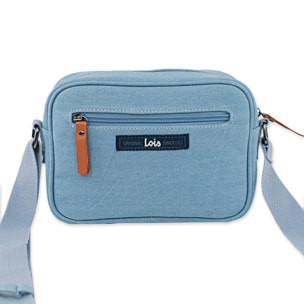 Bolso Bandolera Mujer Veg/Pu Lois Cincinnati Azul