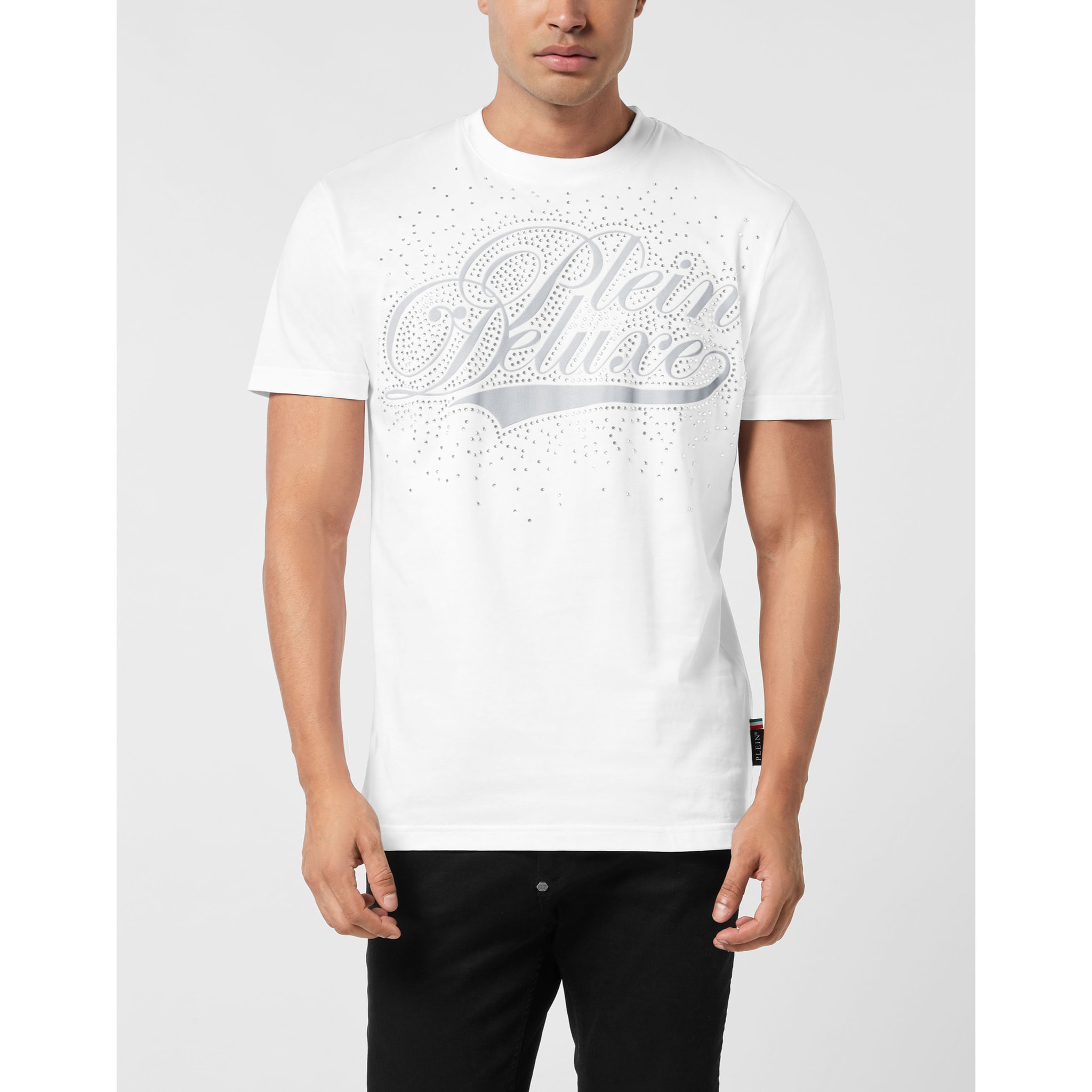 PHILIPP PLEIN Camiseta de cuello redondo y manga corta