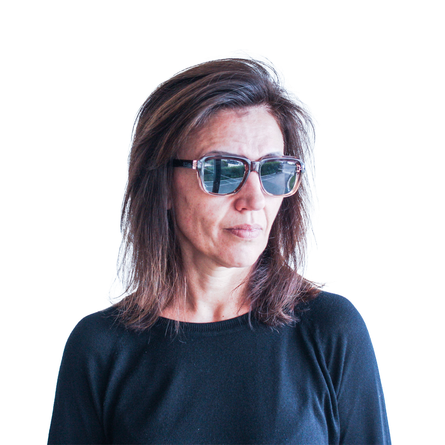 Gafas de sol OCEAN MARRAKECH - Vino transparente / Gris