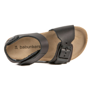 Sandalia BABUNKERS NEGRO