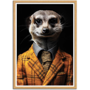 Affiche - Meerkat Wild Suits - Philippe Hugonnard