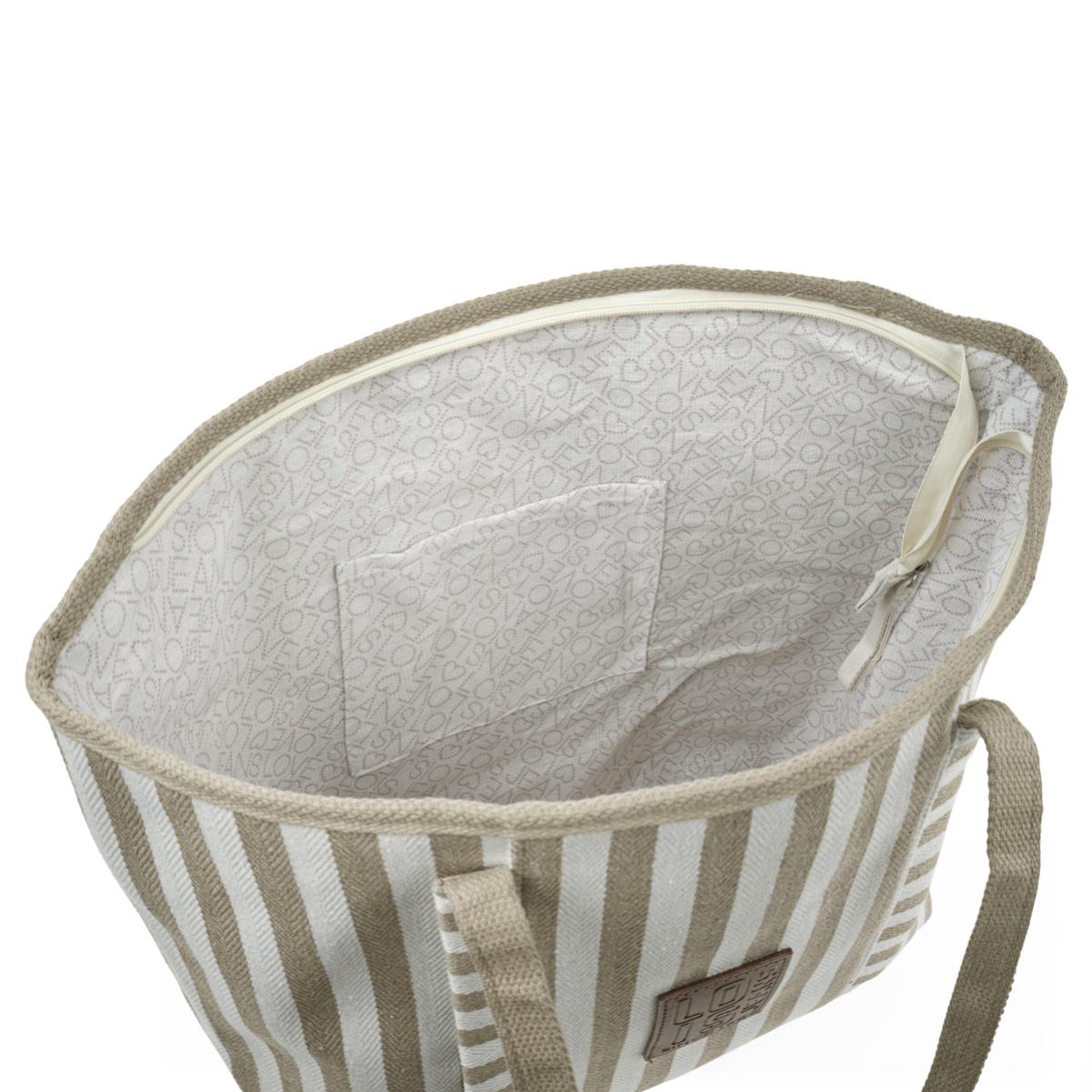 Bolso De Playa Lois Sechelt Beige