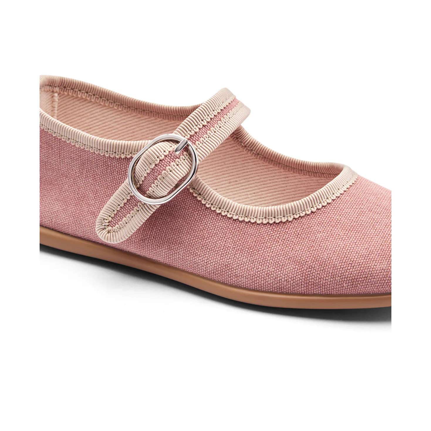 Bailarinas Niña Lona Confort Rosa