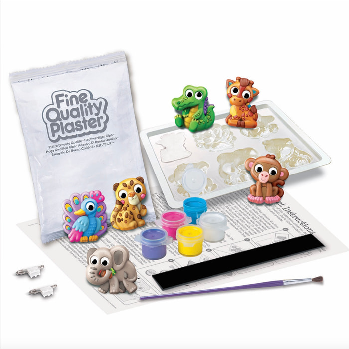 Modella & Dipingi Animali con Occhi Mobili