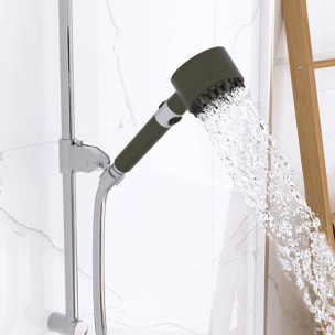 Pommeau de douche L.24,5cm gris