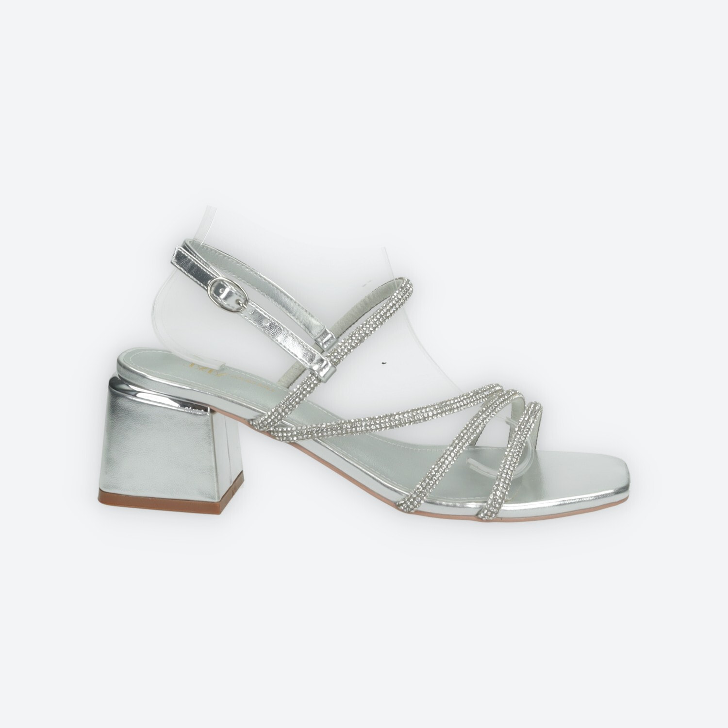 Sandali Donna Tata Italia Argentato