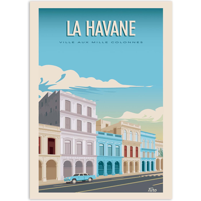 Affiche - La Havane - Turo