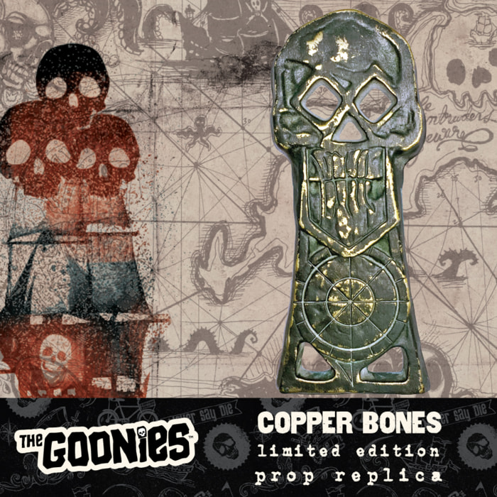 GOONIES COPPER BONES SKELETON KEY PROP REPLICA Factory Entertainment