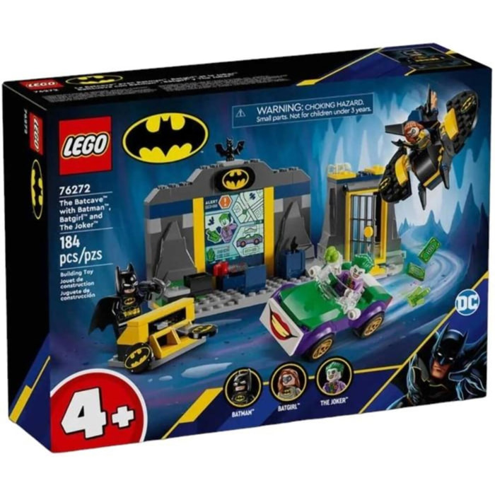 LEGO DC SUPER HEROES 76272 - BATCAVERNA CON BATMAN, BATGIRL E THE JOKER