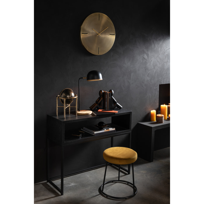 J-Line serre-livre - polyrésine - noir - set de 2