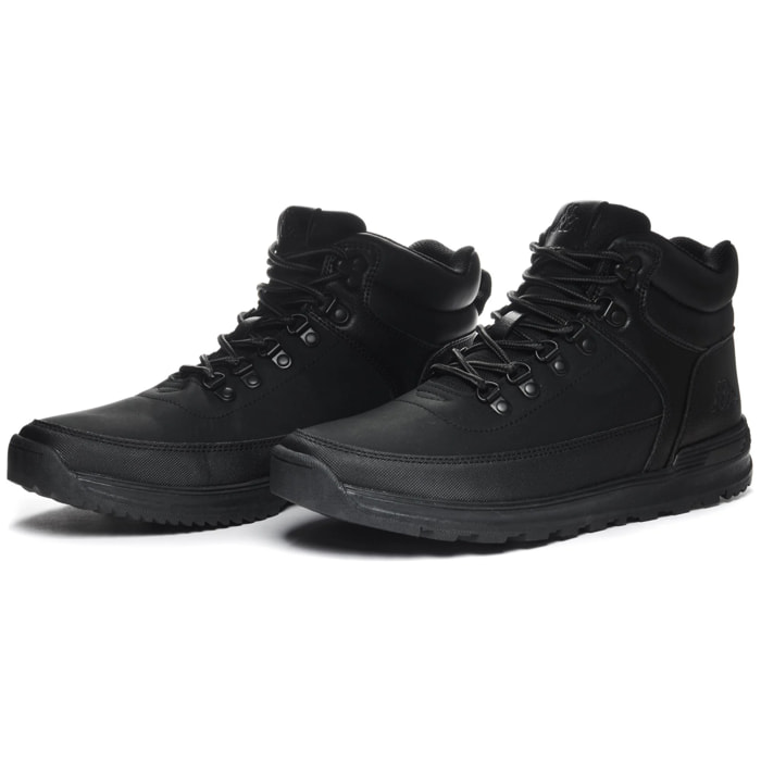 Kappa - Botines Hombre Negro - LOGO MONSI MD