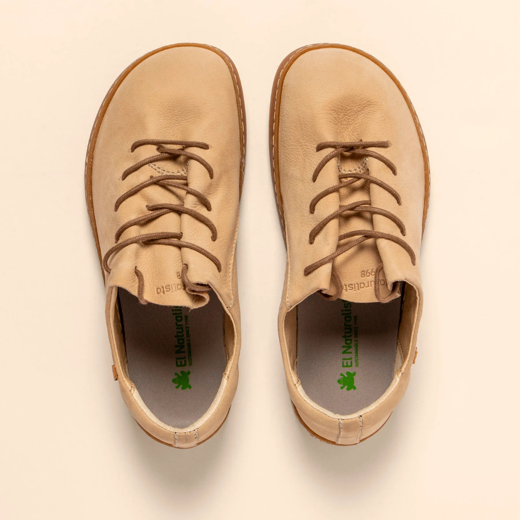 Zapatos N5911 NOBUCK LAVADO CREAM/ ORIGEN color Cream