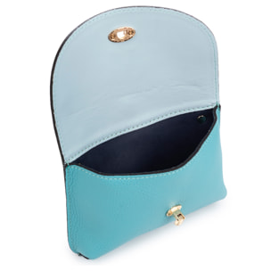 Aquilonia borsa a mano donna. Pelle autentica finitura Dollaro.