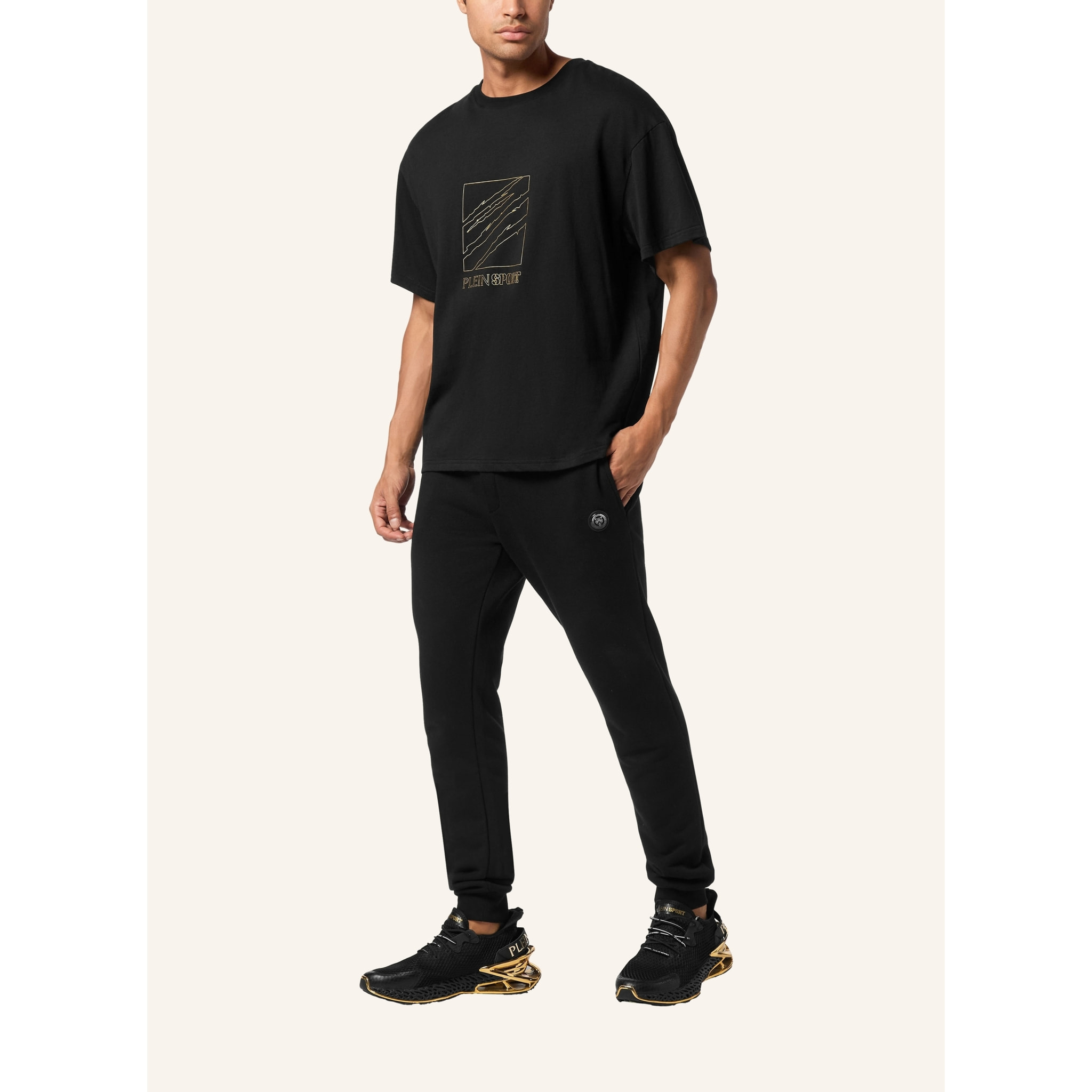 PLEIN SPORT Camiseta Cuello Redondo Ss SCRATCH