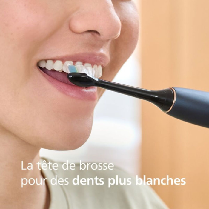 Brossette dentaire PHILIPS Sonicare lot de 2 - HX6062/88 black Optimal W2