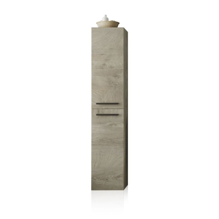 Columna de baño Sense 2 puertas Roble Alaska