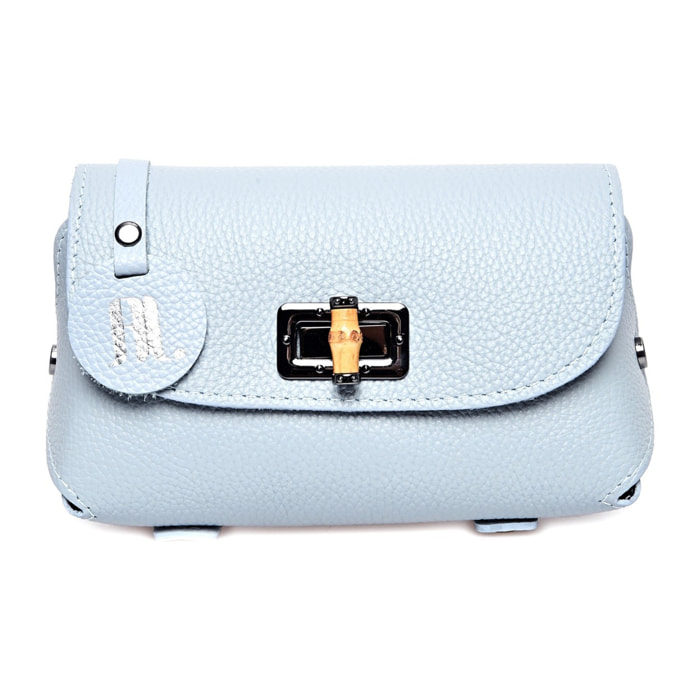 Borsa a tracolla Anna Luchini Turchese