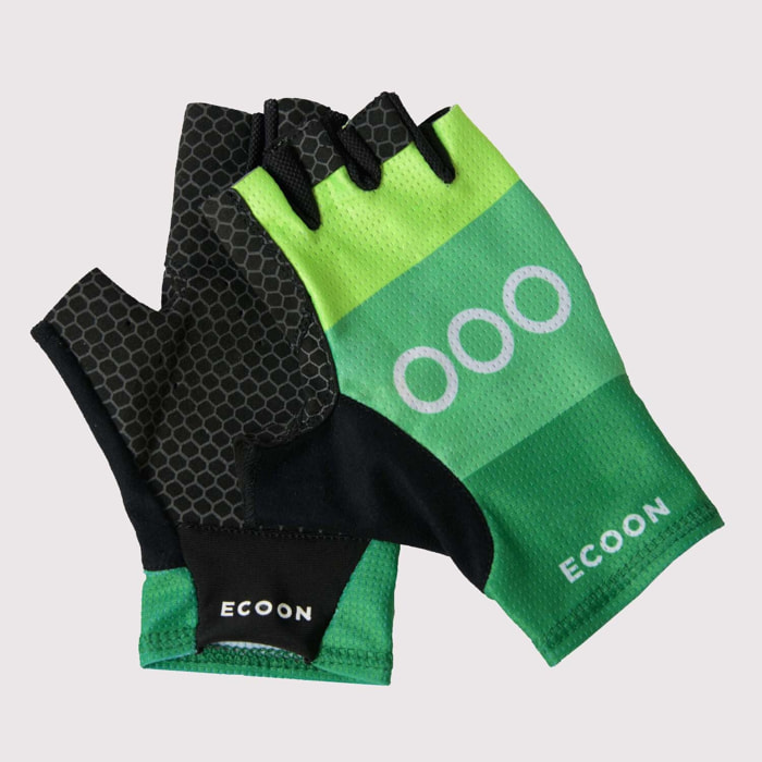 Guantes de ciclismo ECOON modelo Briancon en color Verde