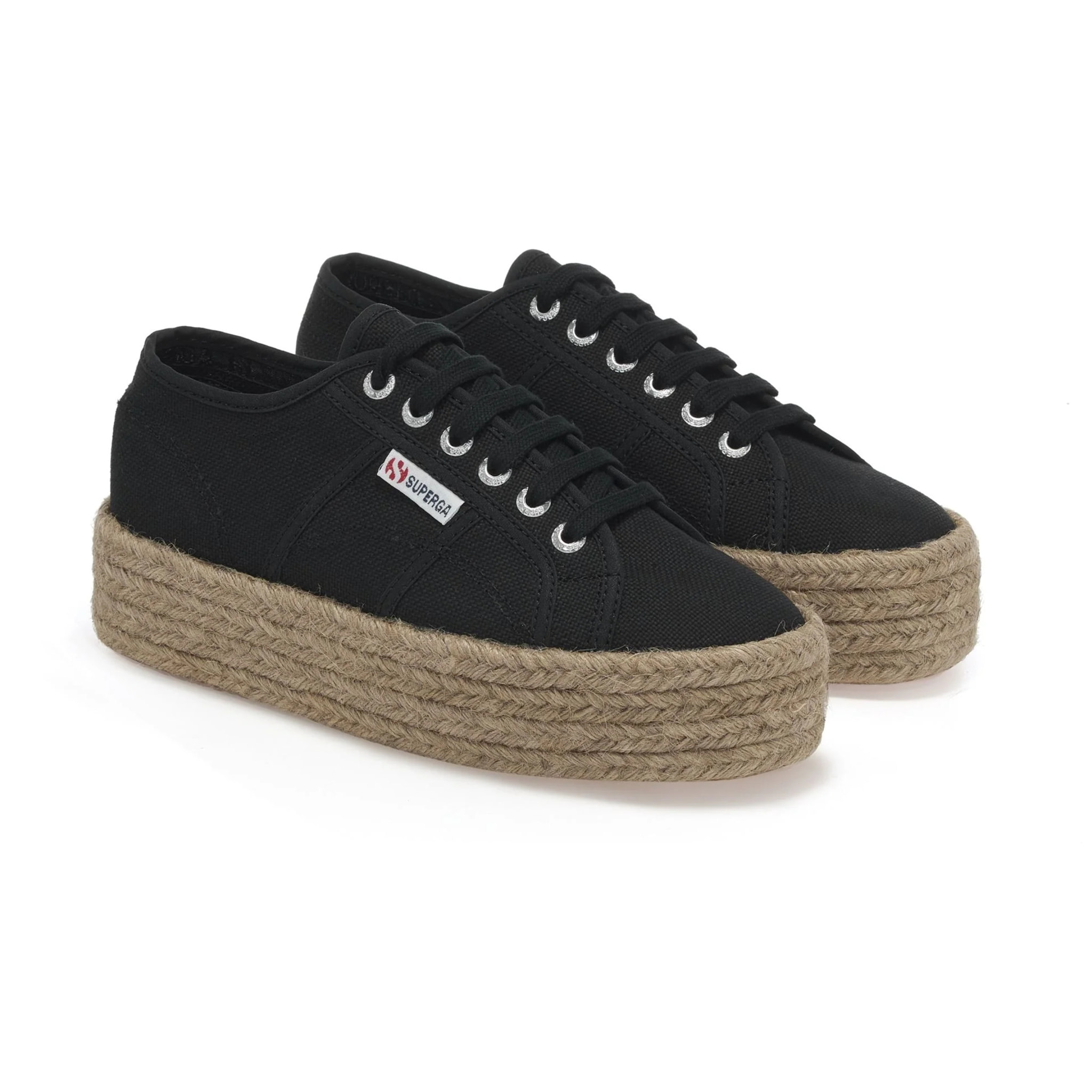 Scarpe da donna Superga Nero 2790 ROPE