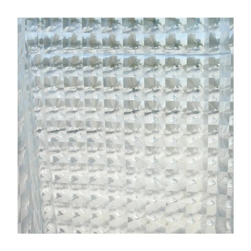 Rideau de douche EVA 180x200cm Premium 3D Transpararent MSV