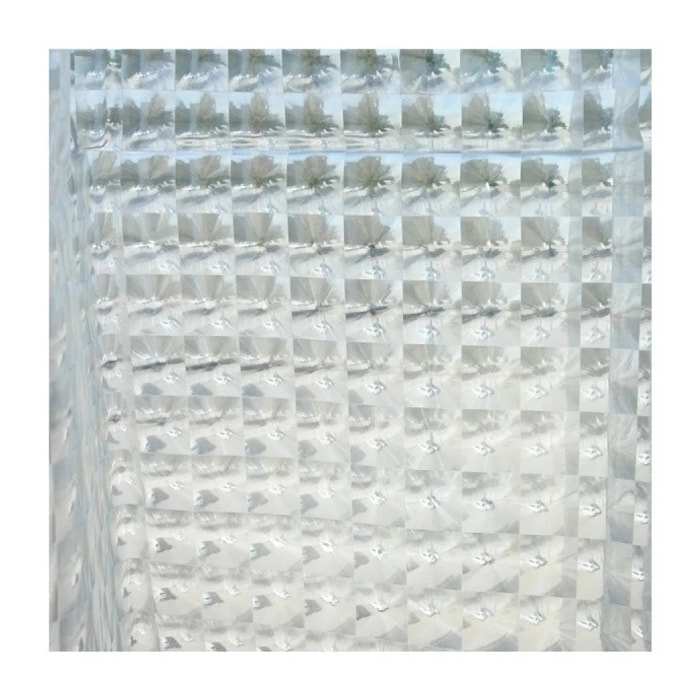 Rideau de douche EVA 180x200cm Premium 3D Transpararent MSV