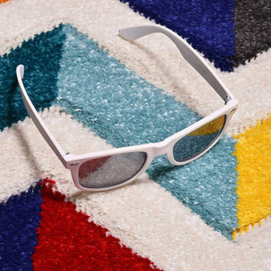 Tapis multicolore Jesini motif géométrique Chevrons