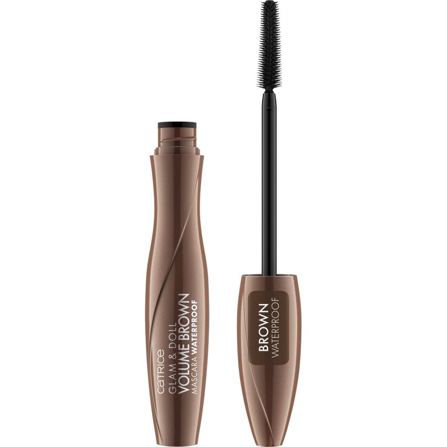 Glam & Doll - Mascara Waterproof Brun 10 ml