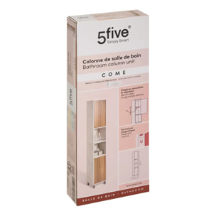 Colonne 2 portes Come en bois