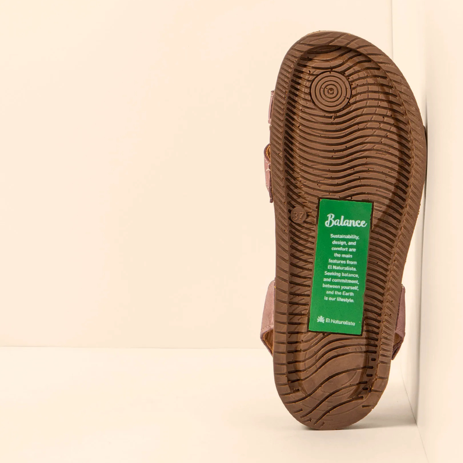 Sandalias N5790 NOBUCK LAVADO MALVA / BALANCE color Malva