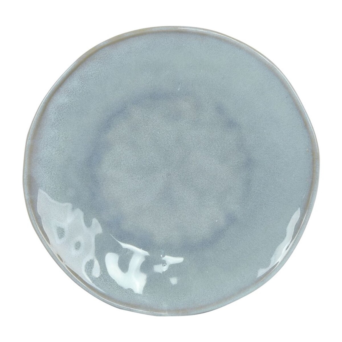 Servizio piatti in ceramica 18 pezzi blu moderno- Elen