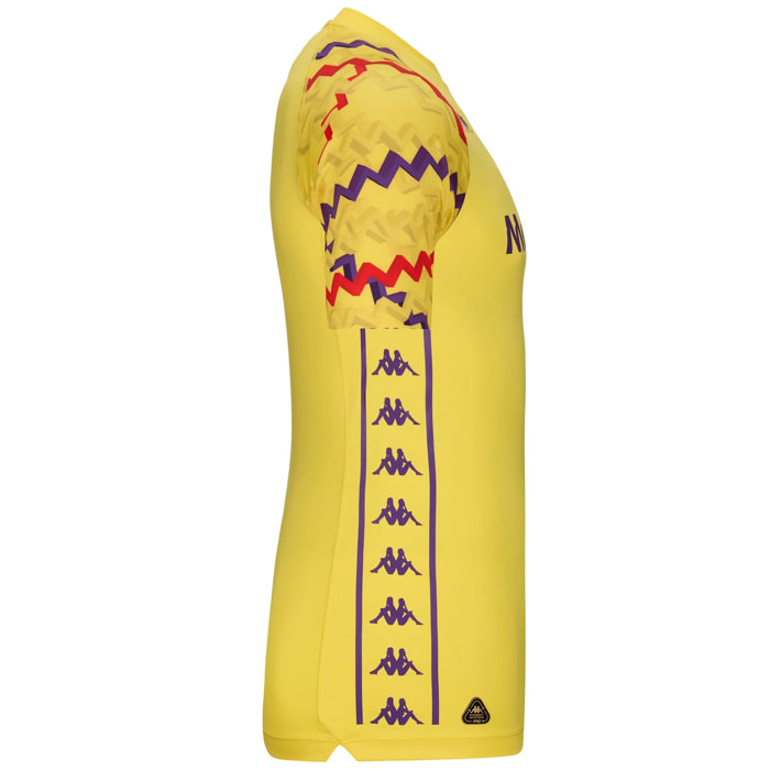 Kappa - Maglie gioco Uomo Giallo - Kombat Gk Pro 2025 Fiorentina