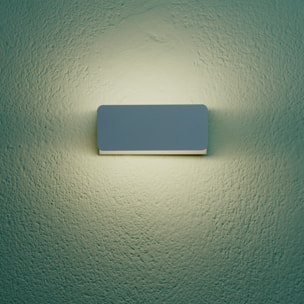 Forlight Shape - Aplique LED Exterior Modulable y Orientable para Jardín y Terraza. Aplique de Pared con LED 4.5W Blanco Cálido