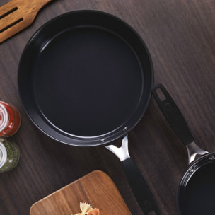 Juego de sartenes de Ø20Ø24Ø28cm en acero inoxidable MasterPRO